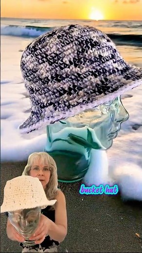 Free Crochet Bucket Hat, Sun Hat & Cowboy Hat Pattern