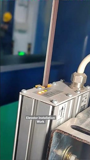 Elevator_Magnetic_Encoder_Strip Elevator Installation Work.
