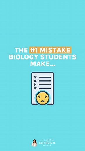 Katharine Estruch | A-level & GCSE Biology Teacher | 🚨 Don't make this #1 biology mistake!⁠ ⁠ #biologystudent #exammistake #apbiology #highschoolstudent #highschoolbiology #gcsebiology... | Instagram