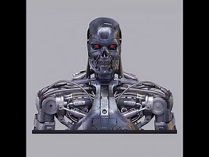 T-800 Bust Terminator Salvation Replica 3D print model