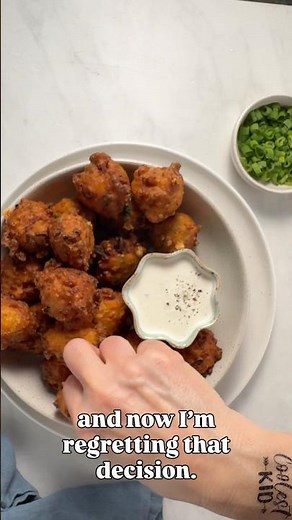 Carrot Fritters with Feta and Green Onions (easy to make!) #springvegetables