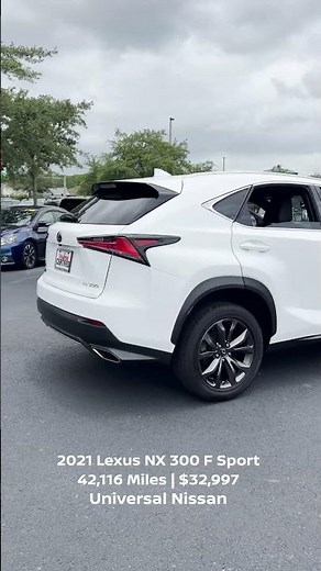 Check It Out! | 2021 Lexus NX 300 F Sport