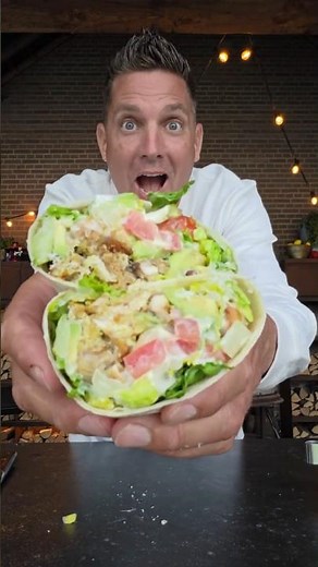 Gegrilde Chicken Caesar Salad Wrap