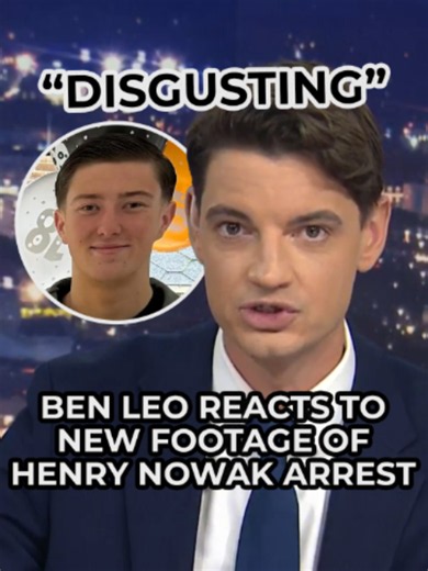 Ben Leo reacts to new footage released of the arrest of Henry Nowak #HenryNowak #BenLeo #uknews #GBNews