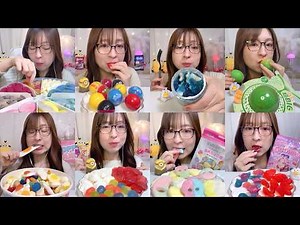 【ASMR】声なしグミを食べる音まとめ｜ 咀嚼音/EatingSounds/Mukbang