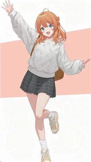 CUTE ANIME GIRL DANCING