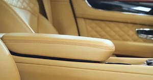 Closely Shown Different Parts Car Interior Concept Car Garage Glass