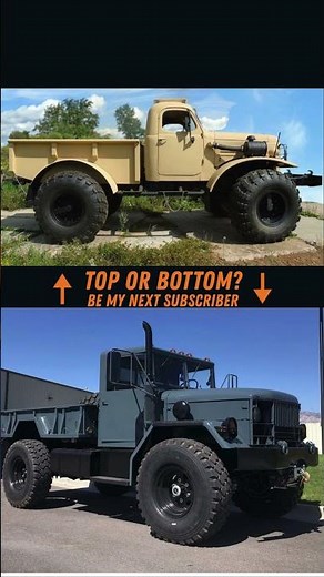 Battle of the 2.5-Ton Military Custom Trucks; M35A2/M45A2 vs ZIL-157