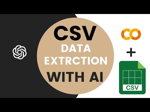 How to get data from a CSV file with the help of OpenAI AI
