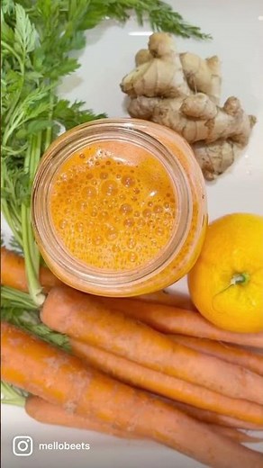 Organic Cold-pressed Carrot Juice! 🥕