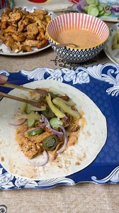 1.2M views · 5.4K reactions | Home made Chicken Wrap Recipe, Chicken in Airfryer | Haris and Momin | Facebook