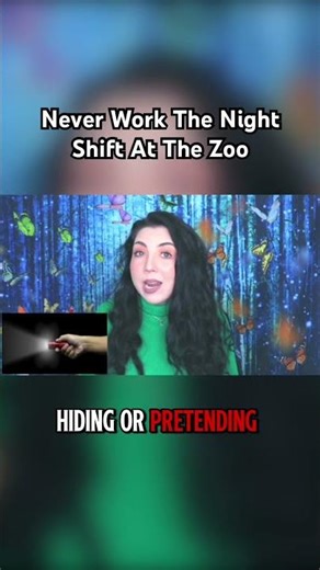 Never Work The Night shift At The Zoo 🌙