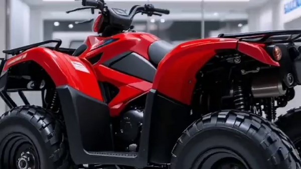 Honda Fourtrax Rubicon 2025 – Powerful Red ATV Review😱