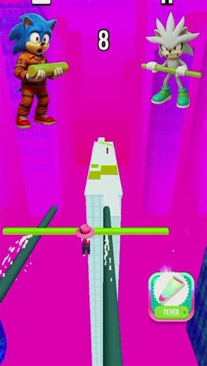 OMG !Sonic Goes wrong|While evil silver can laugh😡😨