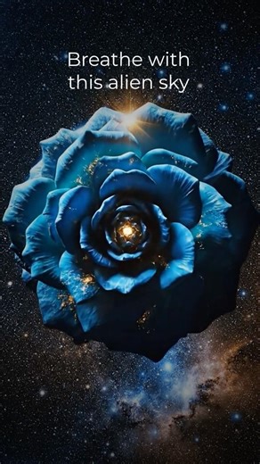Can You Relax With This Cosmic Flower?