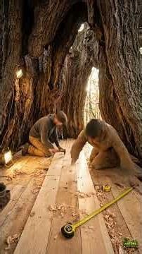 Epic Tree Hotel Restoration + Jungle Chase + Relaxing Forest View