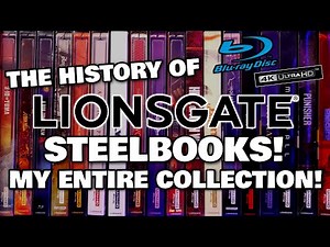 The History Of LIONSGATE Bluray And 4K Steelbooks - My ENTIRE Collection!