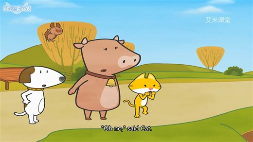 风靡全球英文启蒙分级动画片little fox level-1- 003_Bat and Friends 30_Stuck in the Mud!