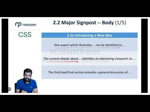 Nearpeer CSS English Essay Lecture No. 8 How to Construct an Argument in Essay.