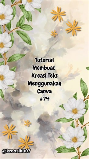 Bikin teks biasa menjadi luar biasa dengan mudah menggunakan Canva! . #canvatips #tutorialcanva #KreasiTeks #textwithcanva #textcanva