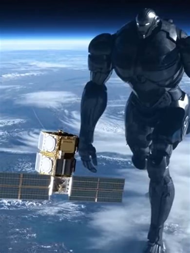 The Orbital Titan.. #colossus #jaeger #scififantasy #celestial #soraai | colossal