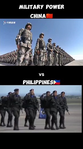 Military Power Clash: China vs Philippines in South China Sea