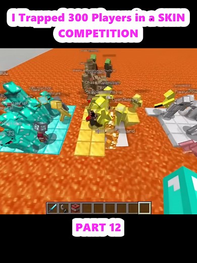 Skin Competition Challenge with 300 Players