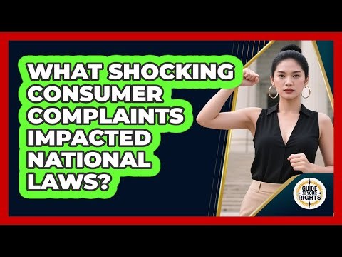 What Shocking Consumer Complaints Impacted National Laws? - Guide To Your Rights