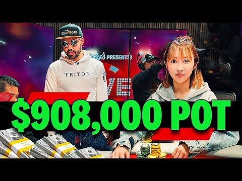 The BIGGEST pot in streaming poker HISTORY! ♠ Live at the Bike!
