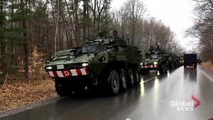 Canadian military members arrive in Ottawa community to help with flood relief
