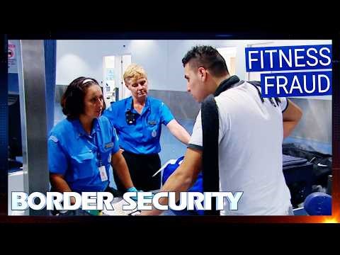Anxious Gym Bro's Underwear Hides A Sinister Package | FULL EPISODES | Border Security Australia