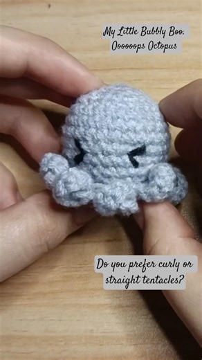 Mini Octopus crochet by Chamomile Crochet| link tutorials in description #crochet #shortsfeed