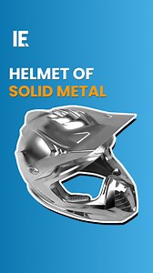 49K views · 318 reactions | See how a 5-axis CNC machine turns solid metal into a helmet with fine workmanship. | Interesting Engineering | Facebook