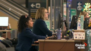 Snowstorm causes delays, flight cancellations at Edmonton International Airport