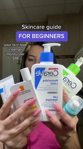 this is for you if you are begginer to skincare. I How to start skincare routine? How to start with skincare? How to know your skin type? Skincare for begginers. #skincaretips #skincareroutine #skintiktok #skincareforbeginners #basicskincareforbeginn #cerave #basicskincareroutine @cerave