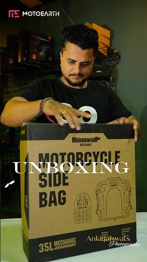 Rhinowalk Mechanic Series Saddle Bags now in INDIA | unboxing premium quality Saddle bag