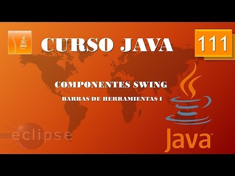 Java Course: Graphical Applications. Toolbars I. Video 111