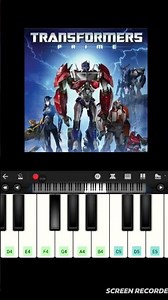 Transformers prime theme song piano cover
