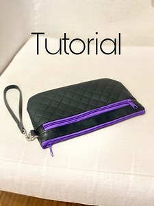 66K views · 3.1K reactions | Tutorial Pochette in simil pelle con doppia cerniera 朗 Misure 25 x 15 cm ▪️ cerniera ➡️ https://amzn.to/3VJJmFG #pochette #faidate. # tutorial #diybag #diy | KIKA Tutorial Creativi | Facebook