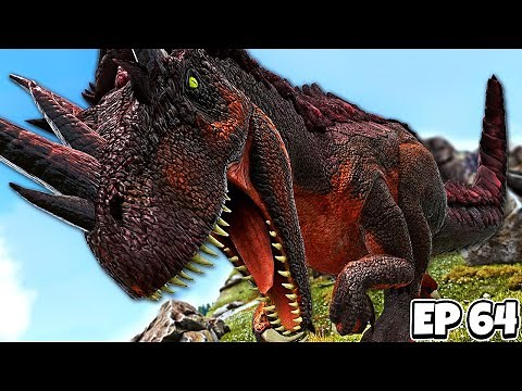 The ARMOURED CERATOSAURUS Hybrid is TERRIFYING! | ARK Survival Evolved Jurassic #64