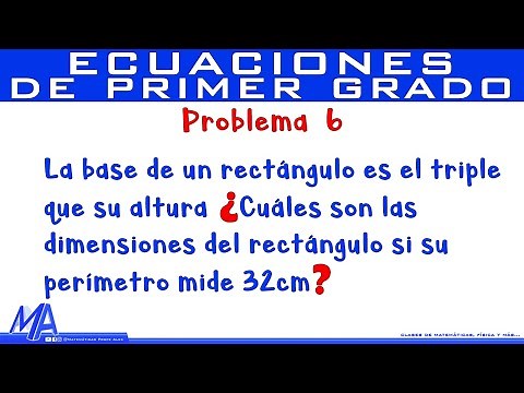 Solving problems with first-degree equations | Example 6
