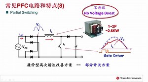 PFC电源设计与电感设计计算(三) -- 常见PFC电路和特点(2) | Video | TI.com