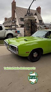1970 Dodge Coronet Super Bee, “The Green Machine” #twistedaxlemotorsports #cars #moparornocar #mopar #moparnation #coolcars #carculture #dodgecoronet #superbee #PackardProvingGrounds #thegreenmachine | Twisted Axle Car Club