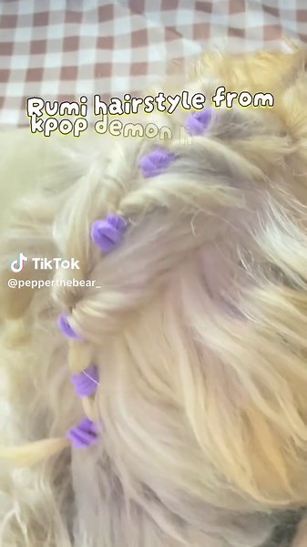 Rumi Hairstyle Tutorial from Kpop Demon Hunters