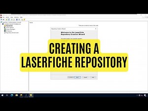 How-to Create a Laserfiche Repository