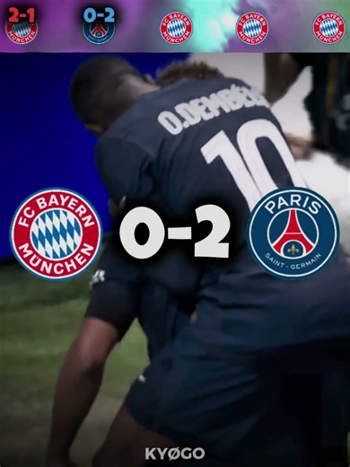 Last 5 Bayern vs PSG 💀