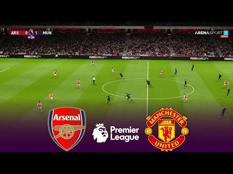 ARSENAL vs MANCHESTER UNITED Live | Premier League 2026 | 25/01/2026 | Simulation PES 2021 Gameplay