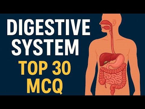 digestive system live class top 30 MCQ sabhi competitive exam ke liye jrurt # biology