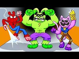 SMILING CRITTERS, But They're SUPERHEROES?! (Cartoon Animation)