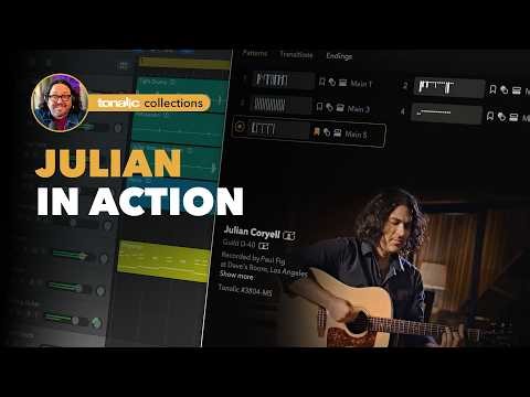 Julian Coryell just landed in Tonalic | His Feel Will Define Your Track